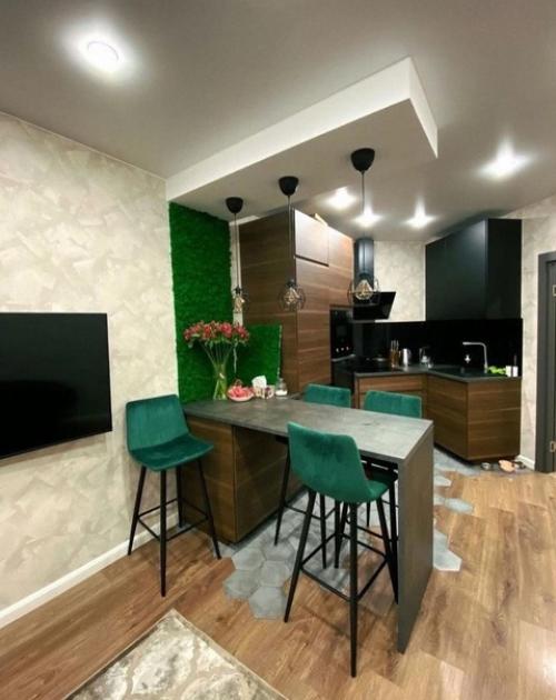 Интересный интерьер квартиры. 01