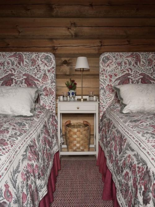 Вековое шале на шведском горнолыжном курорте оре. 07