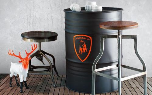 Модный тренд: декоративные бочки в интерьере! 02