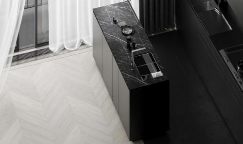 Оригинальный интерьер. В интересном сочетании цветов. 04