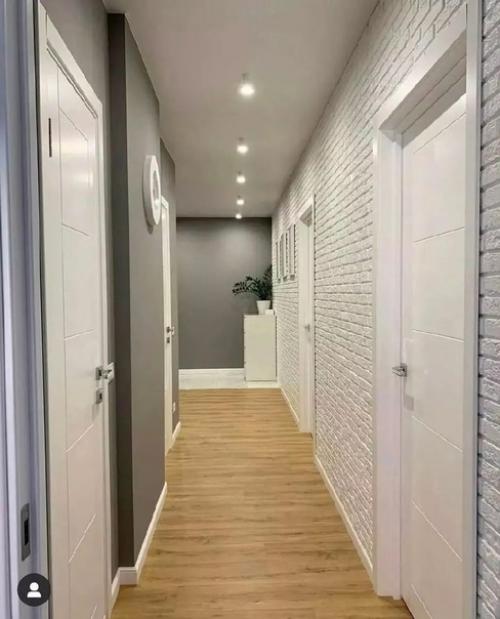 Современный вариант дизайна квартиры в светлых оттенках. 05