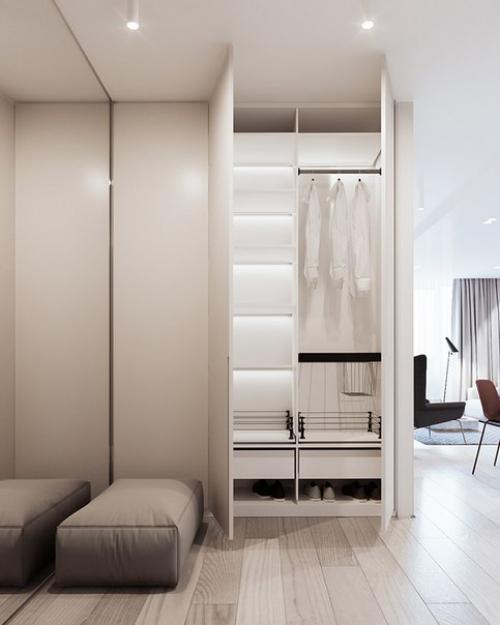 Дизайн квартиры в коричневых тонах, г. Минск. 05