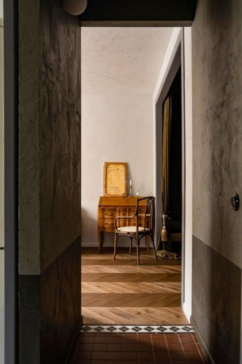 Французская квартира. Заказчики этого проекта для квартиры площадью 36 кв. 02