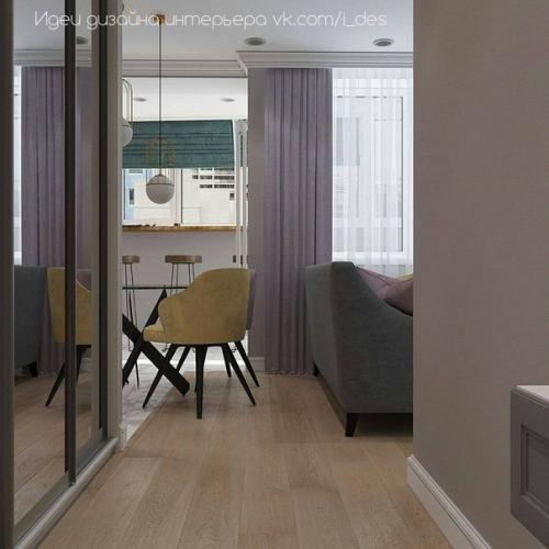 Квартира - студия.  Как вам дизайн? 05