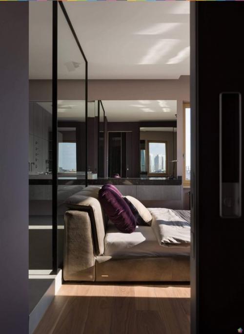 Современный дизайн квартиры - студии в Днепропетровске ч. 2. 01