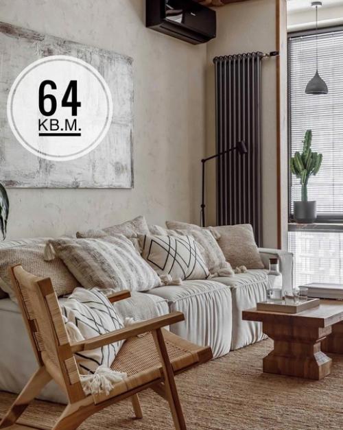 Дизайн - проект квартиры площадью 63, 9 кв. 06