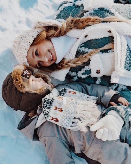 Наша первая прогулка с малышом! 02