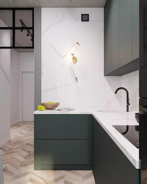 Лаконичный кухонный гарнитур. 04