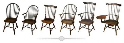 Виндзорские стулья и кресла - пожалуй, самый английский из всех типов мебели. 01