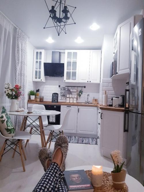 Можно бесконечно восхищаться талантом хозяюшки этой квартиры.