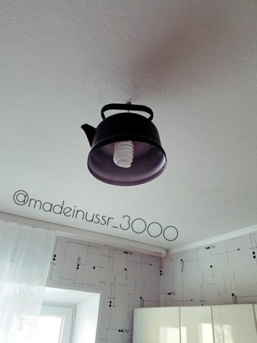 Жена сказала, что хочет люстру на кухню. 03