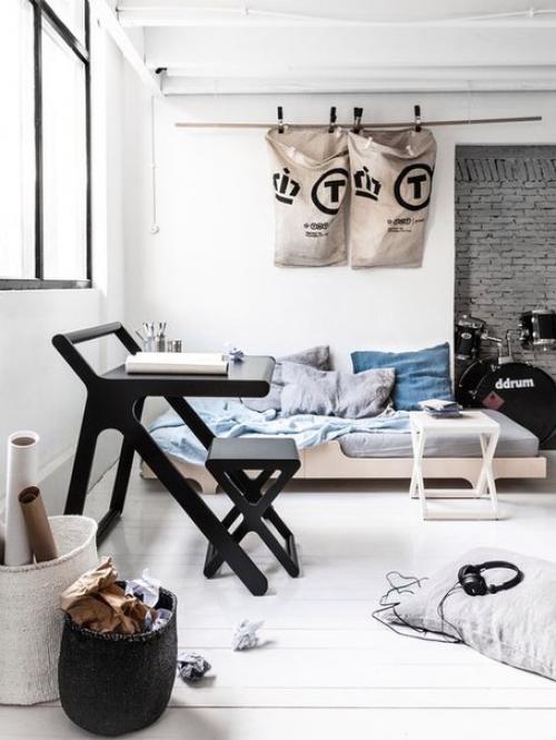 Модный интерьер детской комнаты. 07