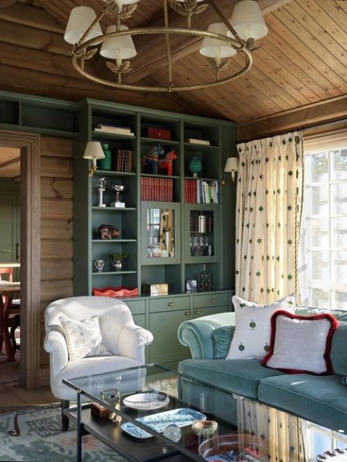 Вековое шале на шведском горнолыжном курорте оре. 03