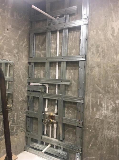 Процесс преображения ванной комнаты. 02