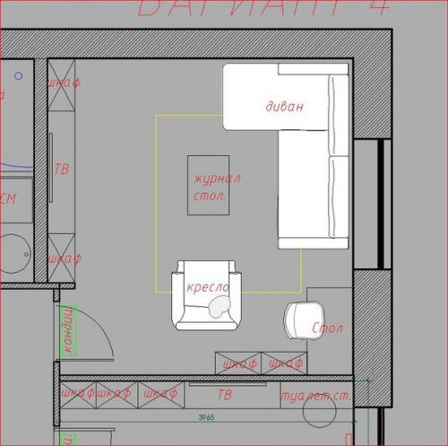 Проект 3-х ком. 05