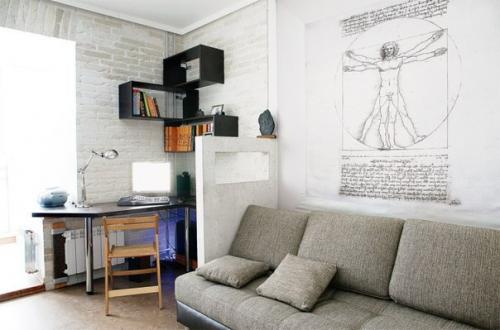 Как оформить квартиру в модном стиле Лофт? 07