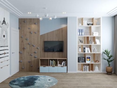 Доброй ночи!   Интерьер детской комнаты с для Мишеньки. 04