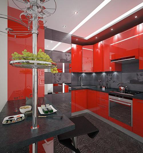 Дизайн - проект трехкомнатной квартиры 64, 6 кв. 03