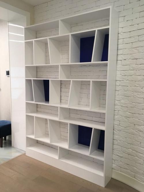 Стеллаж для книг, и тумба прикроватная. 02