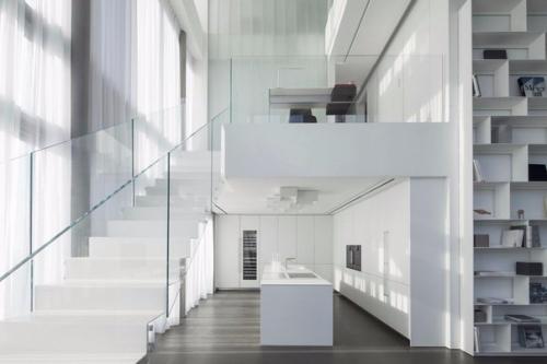 Двухуровневый белоснежный пентхаус в Израиле. 05