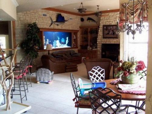 Аквариум в интерьере. 05