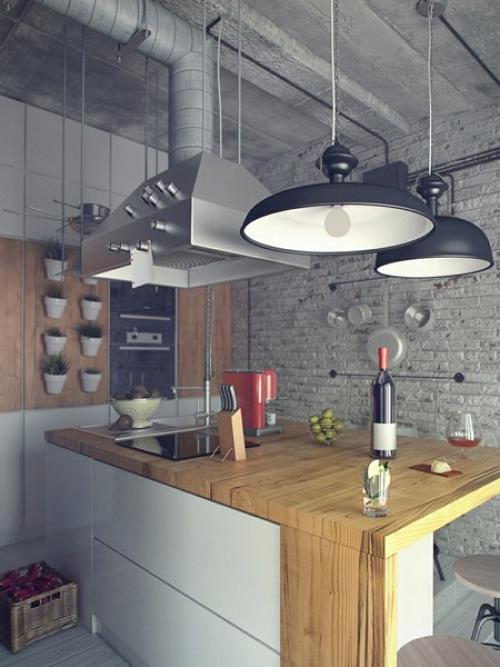 Как оформить квартиру в модном стиле Лофт? 01