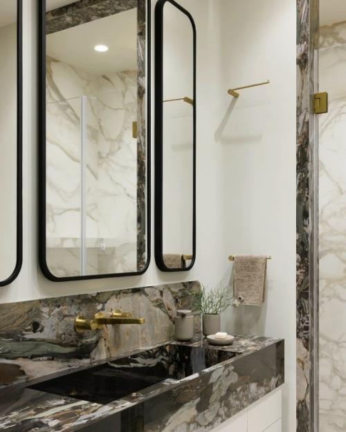 Реализованный интерьер квартиры, площадью 80 кв. 05