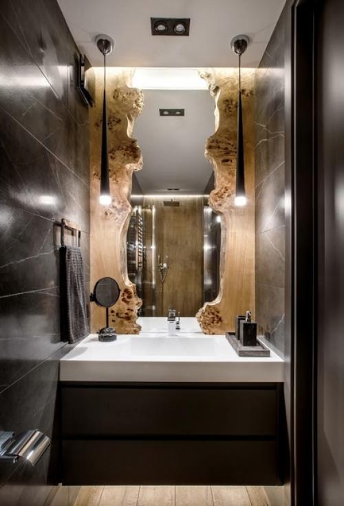 Шикарная квартира а какое зеркало в туалете! 05