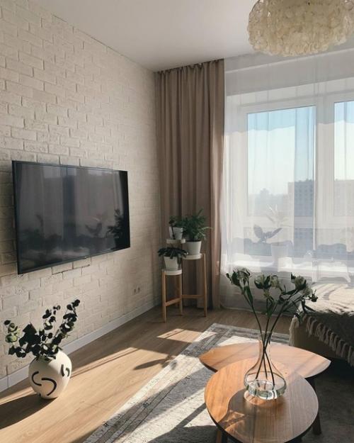 Уютный и теплый интерьер в квартире у Татьяны Рудаковой. 03