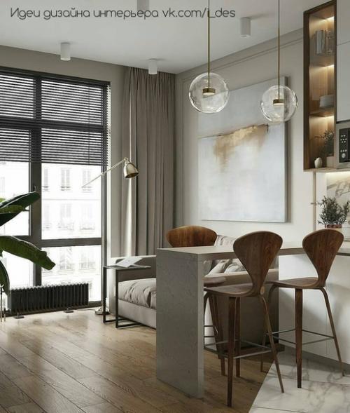 Проект кухни - гостиной. 01