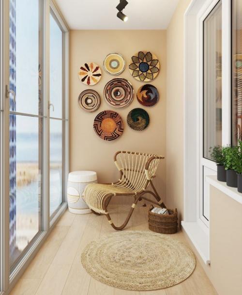 Современный дизайн небольшой квартиры - студии для молодой женщины творческой профессии. 03