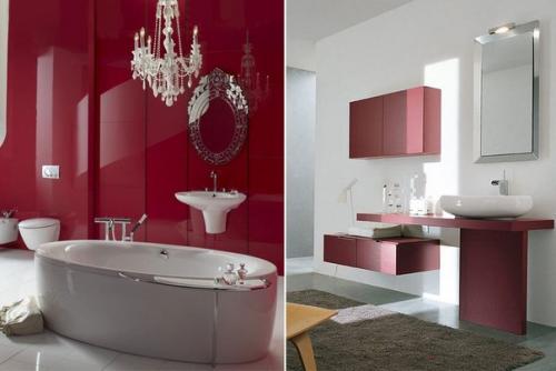 Бордовый цвет в интерьере. 04
