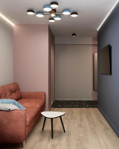 Кухня - гостиная и коридор - это две самые динамичные зоны в доме. 02