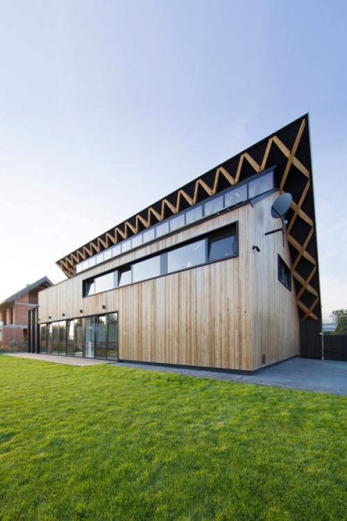 House Behind The Roof от Superhelix Pracownia Projektowa. 01 House Behind The Roof от Superhelix Pracownia Projektowa. 01