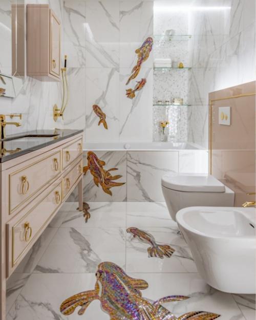 Дизайнеры из студии Michelangelo Design сделали в Москве элегантную квартиру с поистине весенней атмосферой. 06 Дизайнеры из студии Michelangelo Design сделали в Москве элегантную квартиру с поистине весенней атмосферой. 06