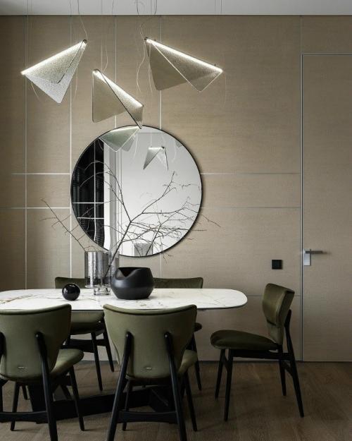 Реализованный интерьер квартиры, площадью 118 кв. 02