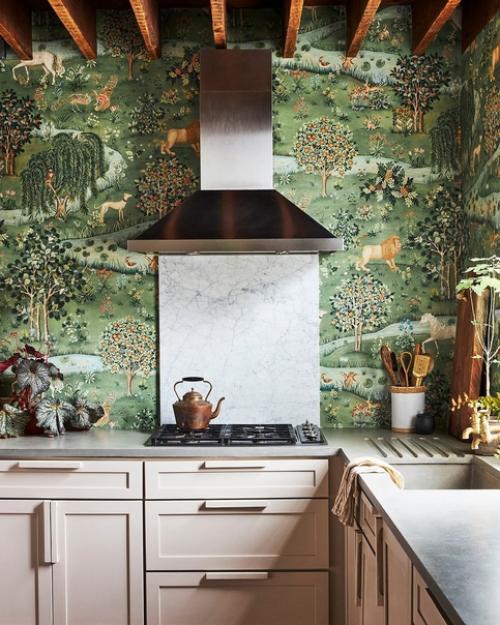 Зеленый - выдающийся цветовой тренд весны - лета 2022 года, который придает свежий, гармоничный и оживляющий вид нашим домам. 01