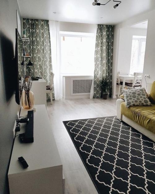 Приятный интерьер небольшой квартирки. 01