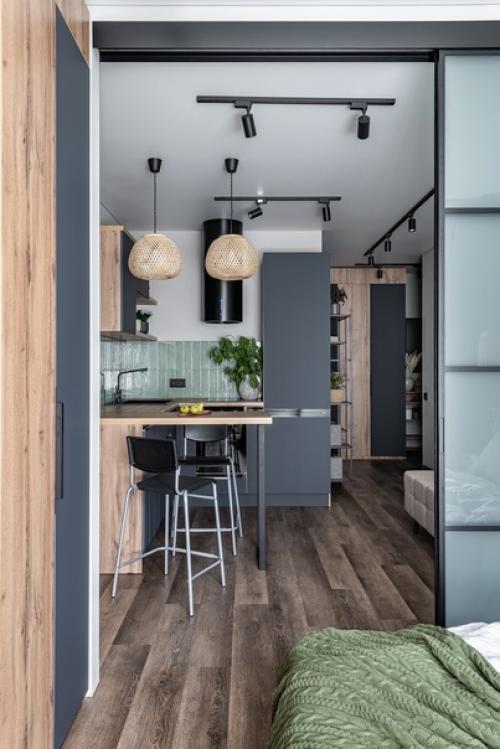 Как в маленькой студии 32 кв. 04