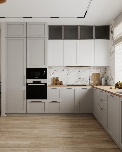 Как сделать так, чтобы кухня - гостиная выглядела дорого? 02