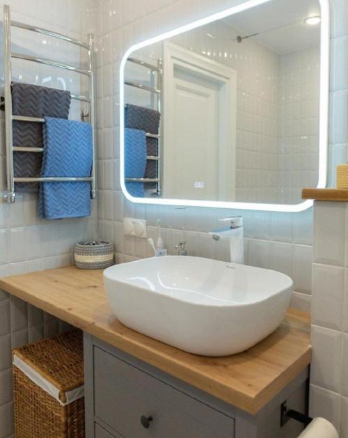 Двухуровневая квартира. В современном стиле. 07