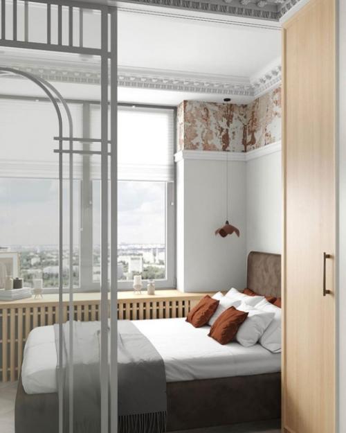 Интерьер квартиры площадью 25 кв. 05