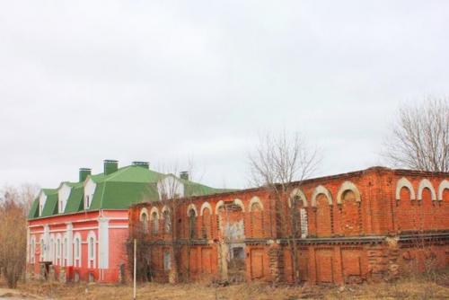 Гостиная в усадьбе расва (росва) калужской губернии. 02