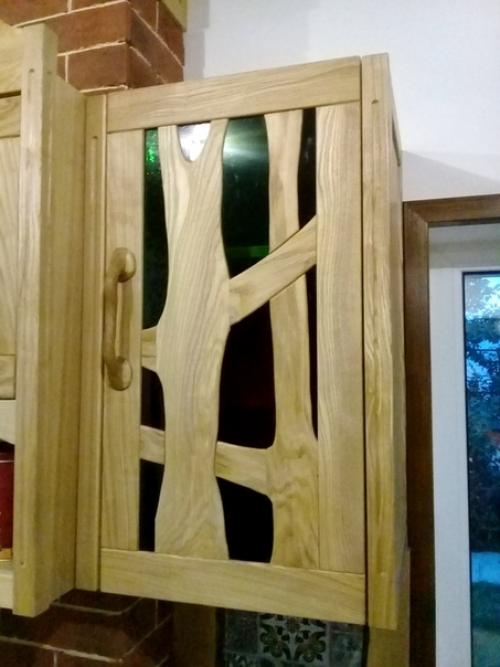 Кухня из массива ясеня в эко - стиле. 03