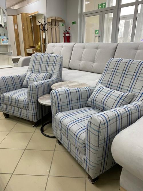 Кресла нова от фабрики ХИТ - Диван в тканях коллекции Edinburg (Эдинбург) от компании аметист. 01