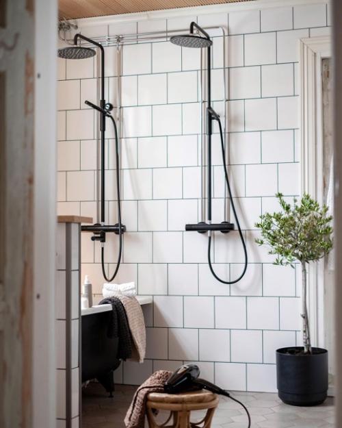 Эволюция ванной комнаты в финском доме за 10 лет. 01