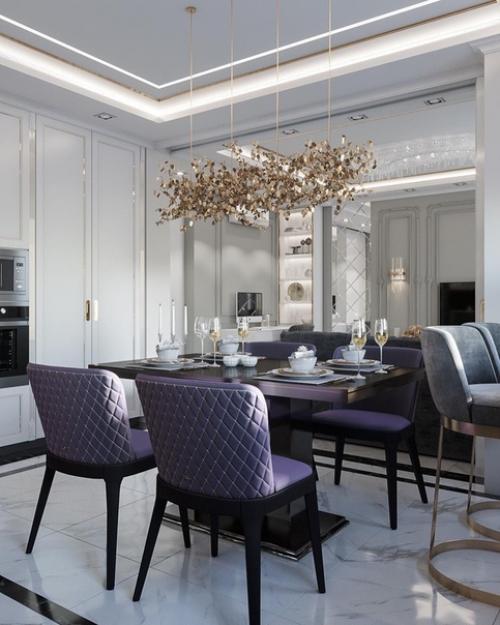 Стильный дизайн кухни. 02