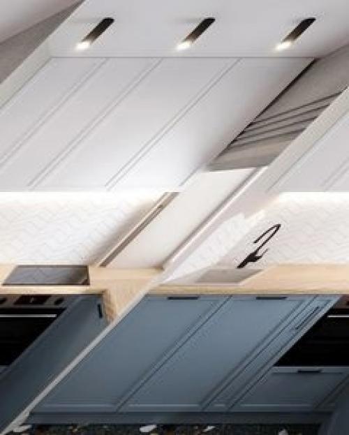 Кухня - гостиная и коридор - это две самые динамичные зоны в доме. 03