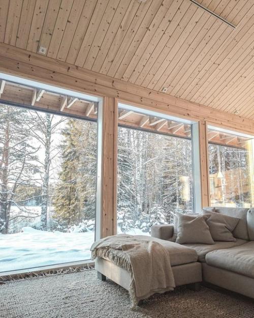 Интерьер деревянного дома. 05