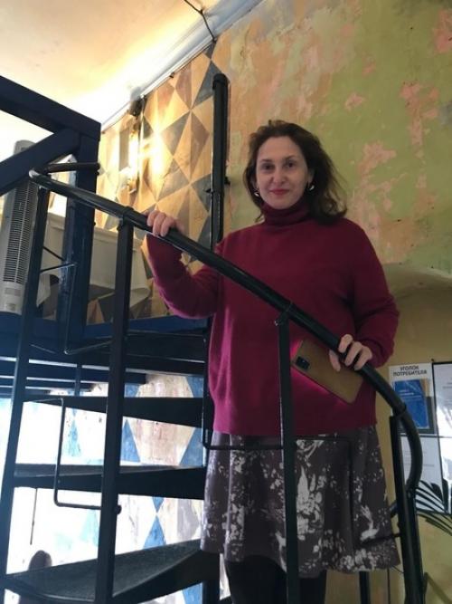 На восьмое марта в прелестном ресторанчике на Таганке. 05